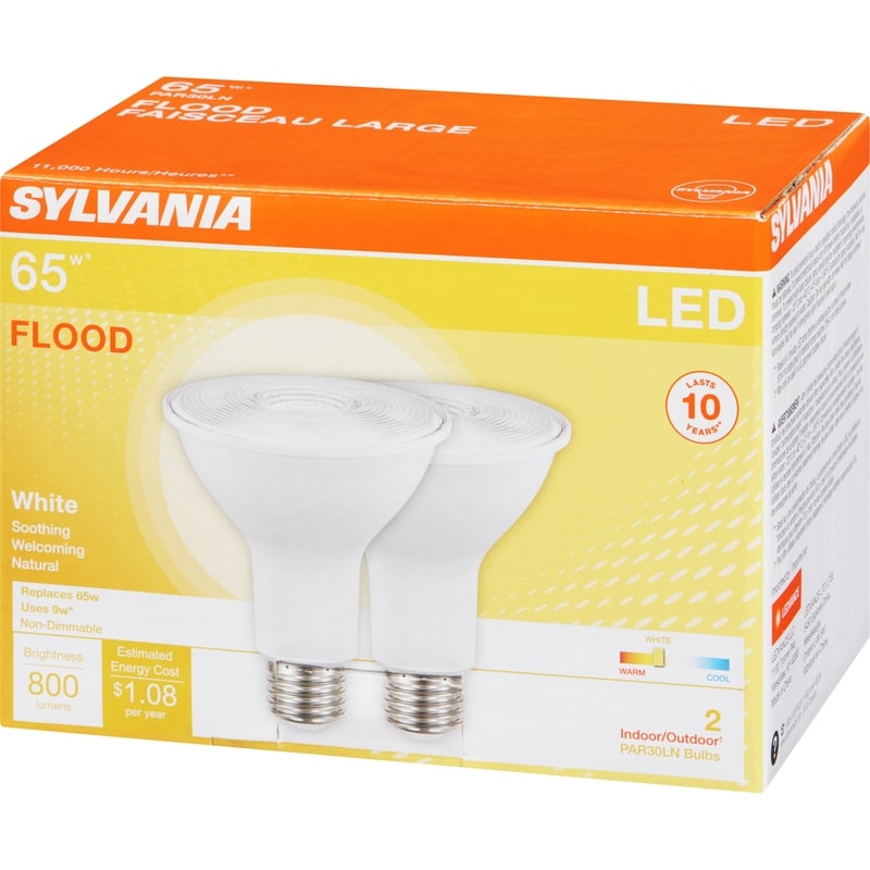 LED Bulb, 10 Year, 9W PAR30 SW VP2