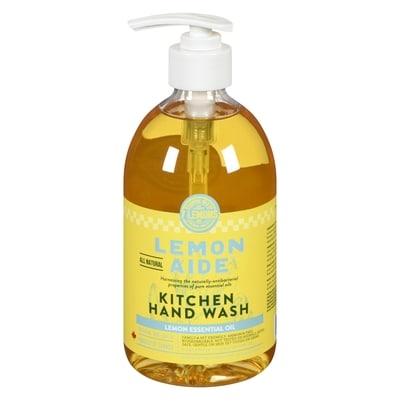 Lemon Aide Hand Wash Lemon 500 ml, $1.50/100ml