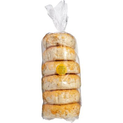 null Bagel, Herb N' Cheese 6x96.0 g, $0.69/100g