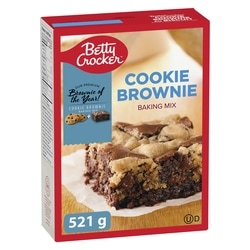 Betty Crocker Cookie Brownie Baking Mix 521 g, $0.77/100g