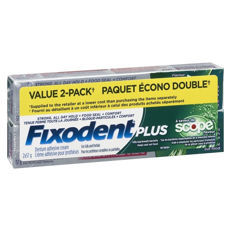 Plus Scope Superior Hold Adhesive Creamtwin Pk.