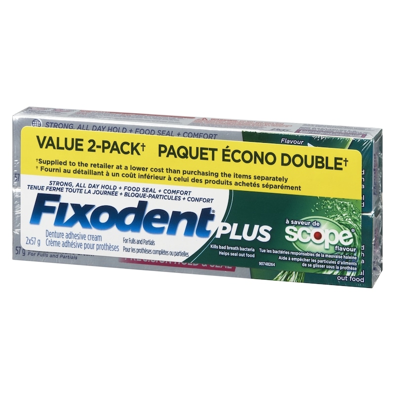 Plus Scope Superior Hold Adhesive Creamtwin Pk.