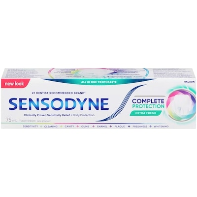 Sensodyne Complete Toothpaste, Extra Fresh 75 ml, $9.99/100ml