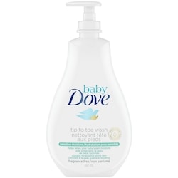Dove Nettoyant Pour Bébés Hydratation Peau Sensible hypoallergénique et sans parfum 591 ml, 1,86 $/100ml