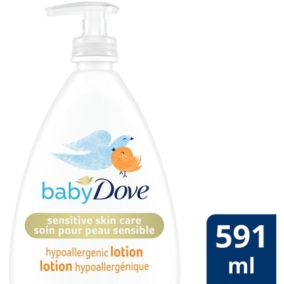 Dove Rich Moisture Hypoallergenic Lotion Sensitive Skin Care 591 ml, $1.62/100ml