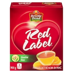 Brooke Bond Red Label Feuilles de Thé Noir en Vrac 900 g, 1,11 $/100g
