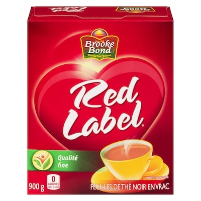 Brooke Bond Red Label Feuilles de Thé Noir en Vrac 900 g, 1,11 $/100g