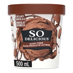 Dairy Free Cashew-Based Frozen Dessert, Creamy Chocolate
