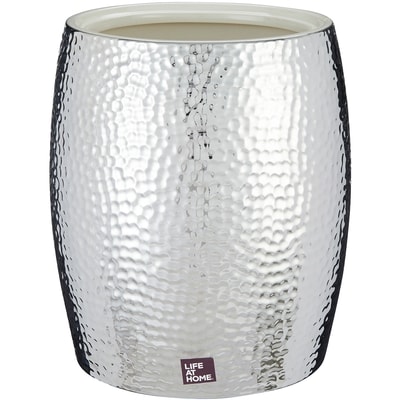 Life at Home Poubelle, métal martelé 1 ea, 32,00 $/1ch