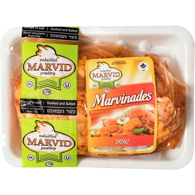 Marvid Poultry Kosher Chicken Breast Cut BBQ $12.76/1kg $5.79/1lb