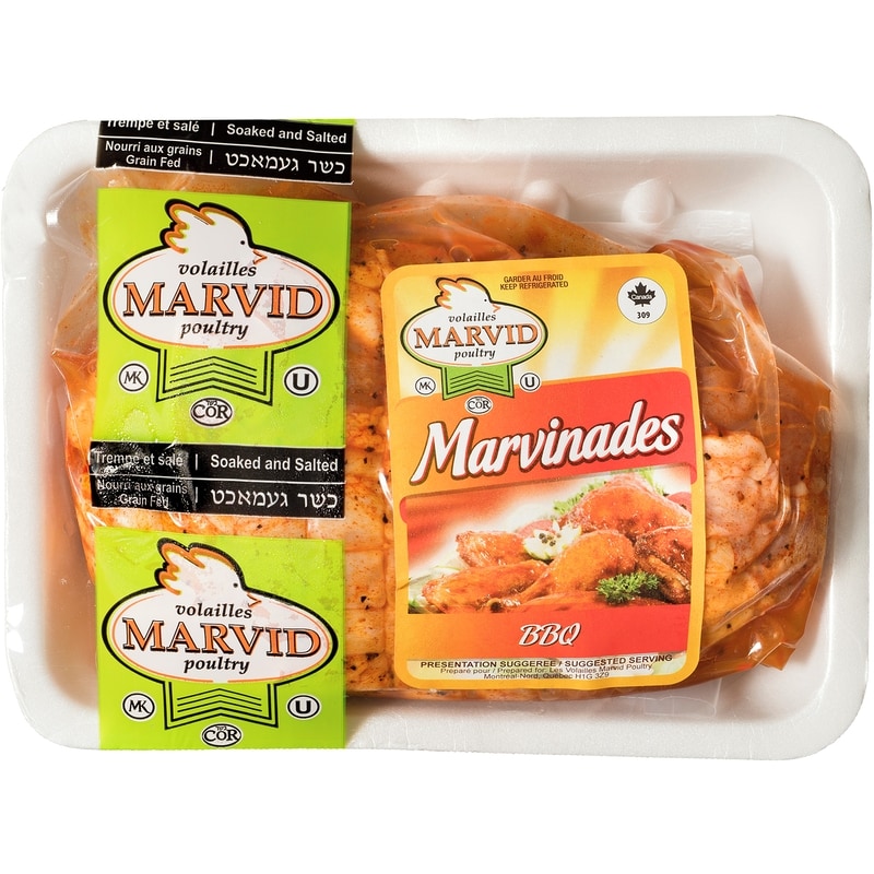 Kosher Chicken Breast Cut BBQ