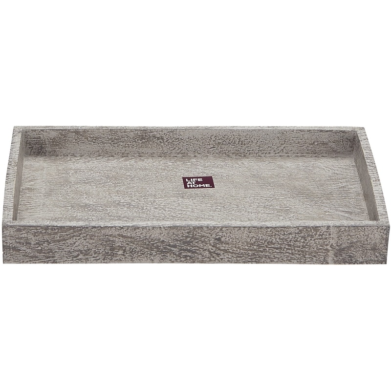 Tray, Grey Wood