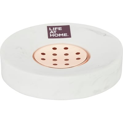 Life at Home Soap Dish, Marble 1 ea, $12.00/1ea