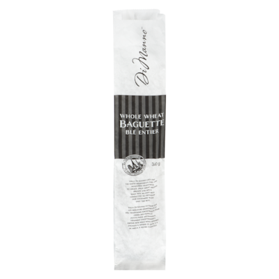 Villa Di Manno Di Manno Whole Wheat Baguette 340 g, $0.97/100g