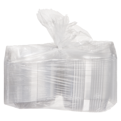 Polar Contenant double coque, transparent, 15 x 15 cm (6 x 6 po) 1 ea, 2,50 $/1ch