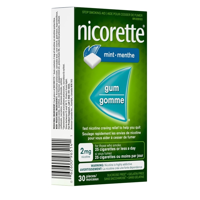 Nicotine Gum Mint 2mg