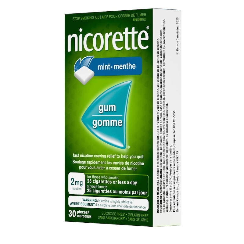 Nicotine Gum Mint 2mg