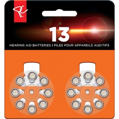 President's Choice Hearing Aid Batteries, Size 13 1 ea, $1.25/1ea