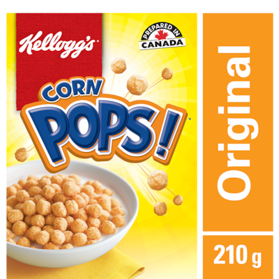 Kellogg’s Céréales 210 g, 2,38 $/100g