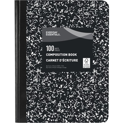 Everyday Essentials Composition Book, 8 x 10 in 1 ea, $3.00/1ea