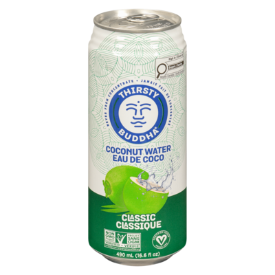 Thirsty Buddha Eau de coco 490 ml, 0,61 $/100ml