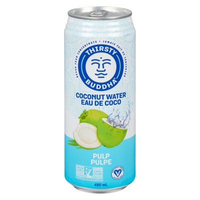Thirsty Buddha Coconut Water 490 ml, $0.71/100ml
