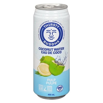 Thirsty Buddha Eau de coco 490 ml, 0,77 $/100ml