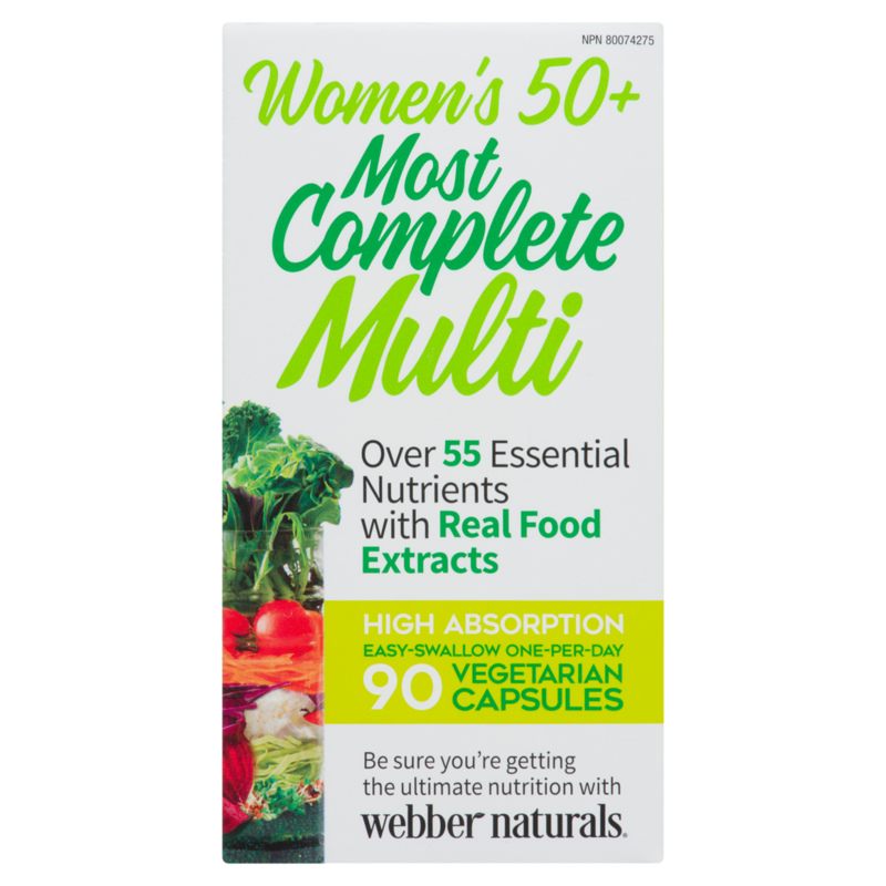 Vitamins, Women's 50+ Most Complete Multi 90 Vegetarian Capsules