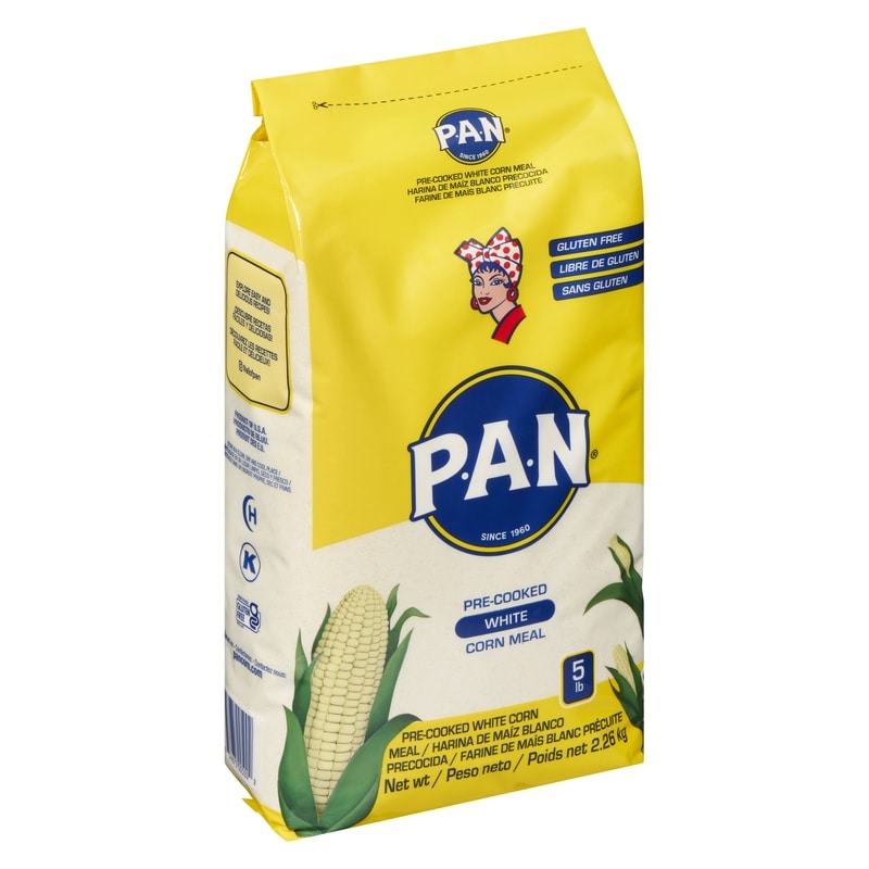 Pre Cooked White Corn Meal