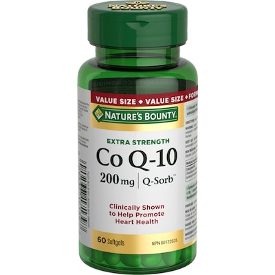 Nature's Bounty Co Q-10, 200 mg, Extra Strength, Softgels 60 ea, $0.49/1ea
