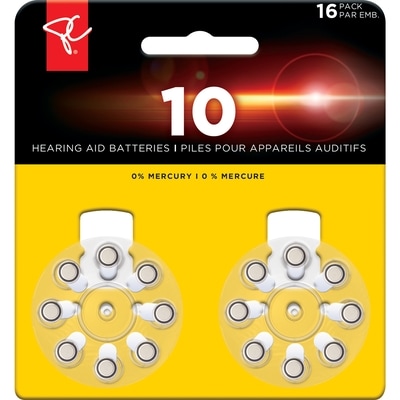President's Choice Hearing Aid Batteries, Size 10 1 ea, $1.25/1ea