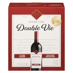 Double Vie Vin rouge canadien Oakyard Selection (Pièce d’identité requise au moment du ramassage) 4000 ml, 1,11 $/100ml