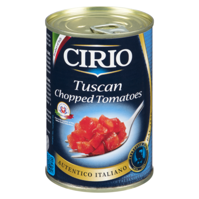 Cirio Tuscan Chopped Tomatoes, Tetra Pack 400 g, $0.70/100g