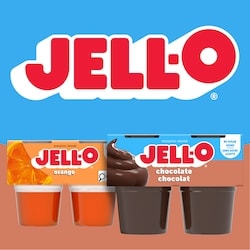 Jell-O Chocolate No Sugar Added Ready-To-Eat Refrigerated Pudding