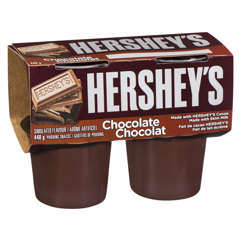 Hershey's Refrigerated Pudding Snacks, Chocolate