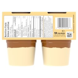 Jell-O Dulce De Leche Vanilla Caramel No Sugar Added Ready-To-Eat