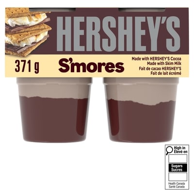 Hershey's Hershey's Refrigerated Pudding Snacks, S'Mores 4x93.0 g, $1.42/100g