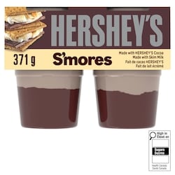 Hershey’s Goûters au pouding hershey's réfrigérés, s'mores (4 coupes) 4x93.0 g, 1,34 $/100g