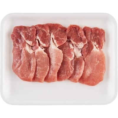 null Boneless Rib End Pork Fast Fry Chops $15.41/1kg $6.99/1lb