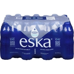 Eska Natural Spring Water 28x500.0 ml, $0.05/100ml