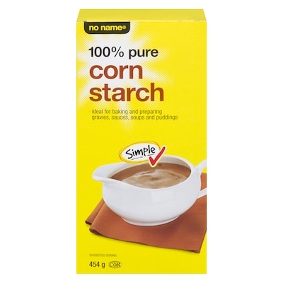 No Name 100% Pure Corn Starch 454 g, $0.77/100g