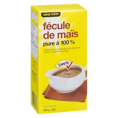 Fécule de maïs pure à 100%