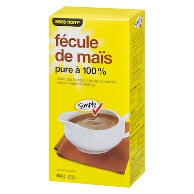 Fécule de maïs pure à 100%