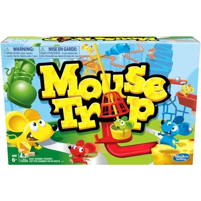 Hasbro Gaming Mouse Trap Board Game for Kids Ages 6 and Up, With Easier-Set-Up Than Previous Versions 1 ea, $34.00/1ea