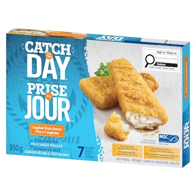 Catch of the Day Fish in Batter English Style Batter