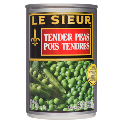 Géant Vert Pois tendres Le Sieur 284 ml, 0,70 $/100ml