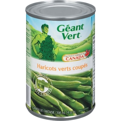 Géant Vert Haricots verts coupés 398 ml, 0,33 $/100ml