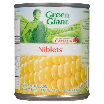 Géant Vert Maïs en grains, entiers 199 ml, 0,90 $/100ml