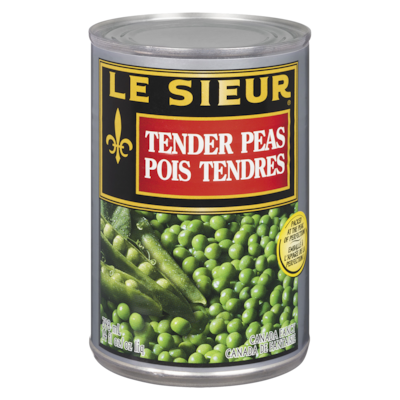 Géant Vert Pois tendres Le Sieur 398 ml, 0,33 $/100ml
