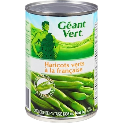 Géant Vert Haricots verts à la française 398 ml, 0,33 $/100ml